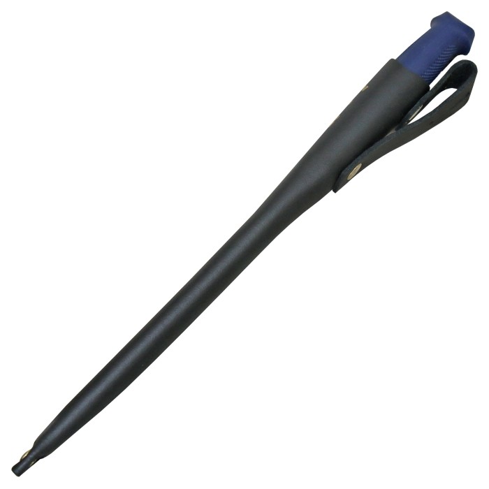 MARTTIINI Oy Filleting Knife "Martef Filleting Knife 19" Handle blue Leather sheath
